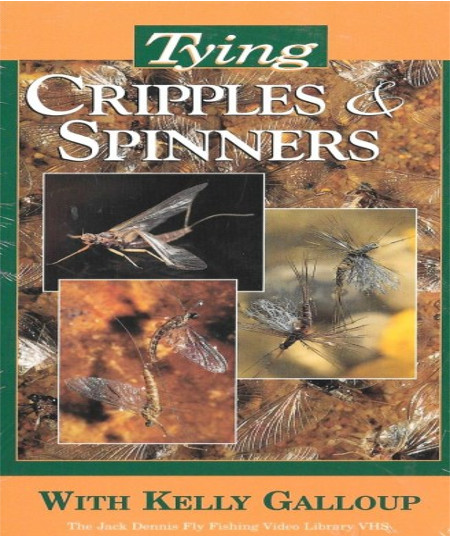 Tying Cripples and Spinners VHS Tape