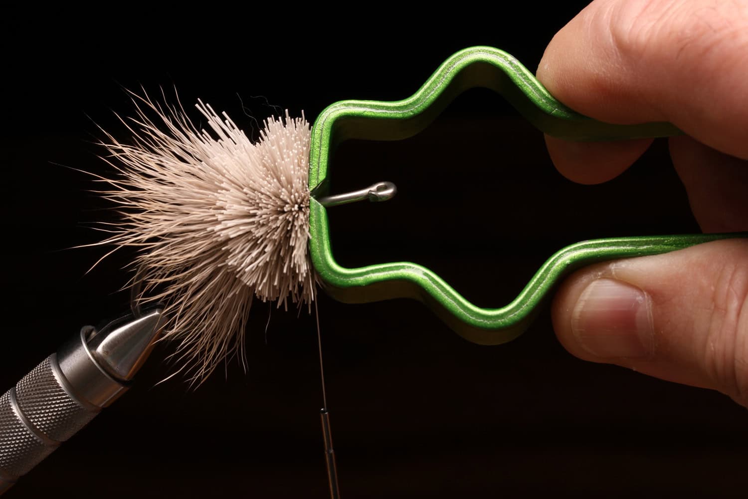 hair packer fly tying
