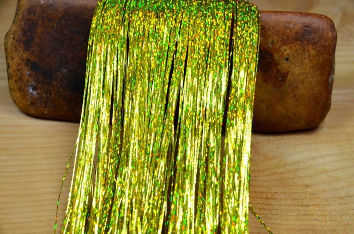 holographic flashabou yellow