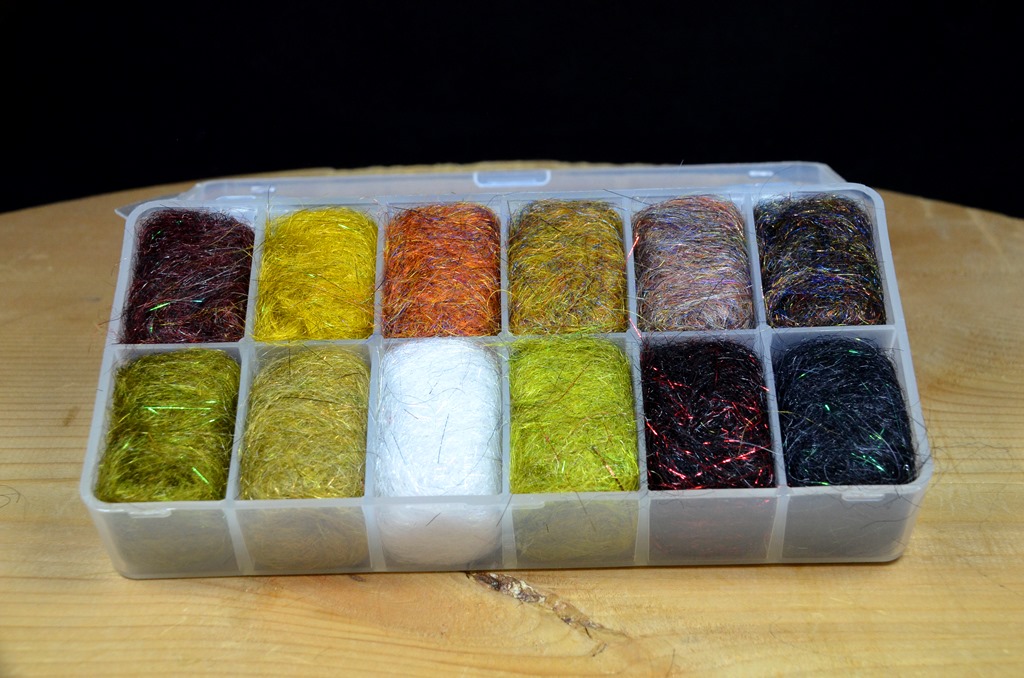 BLACK PURPLE Arizona Simi Seal fly tying dubbing