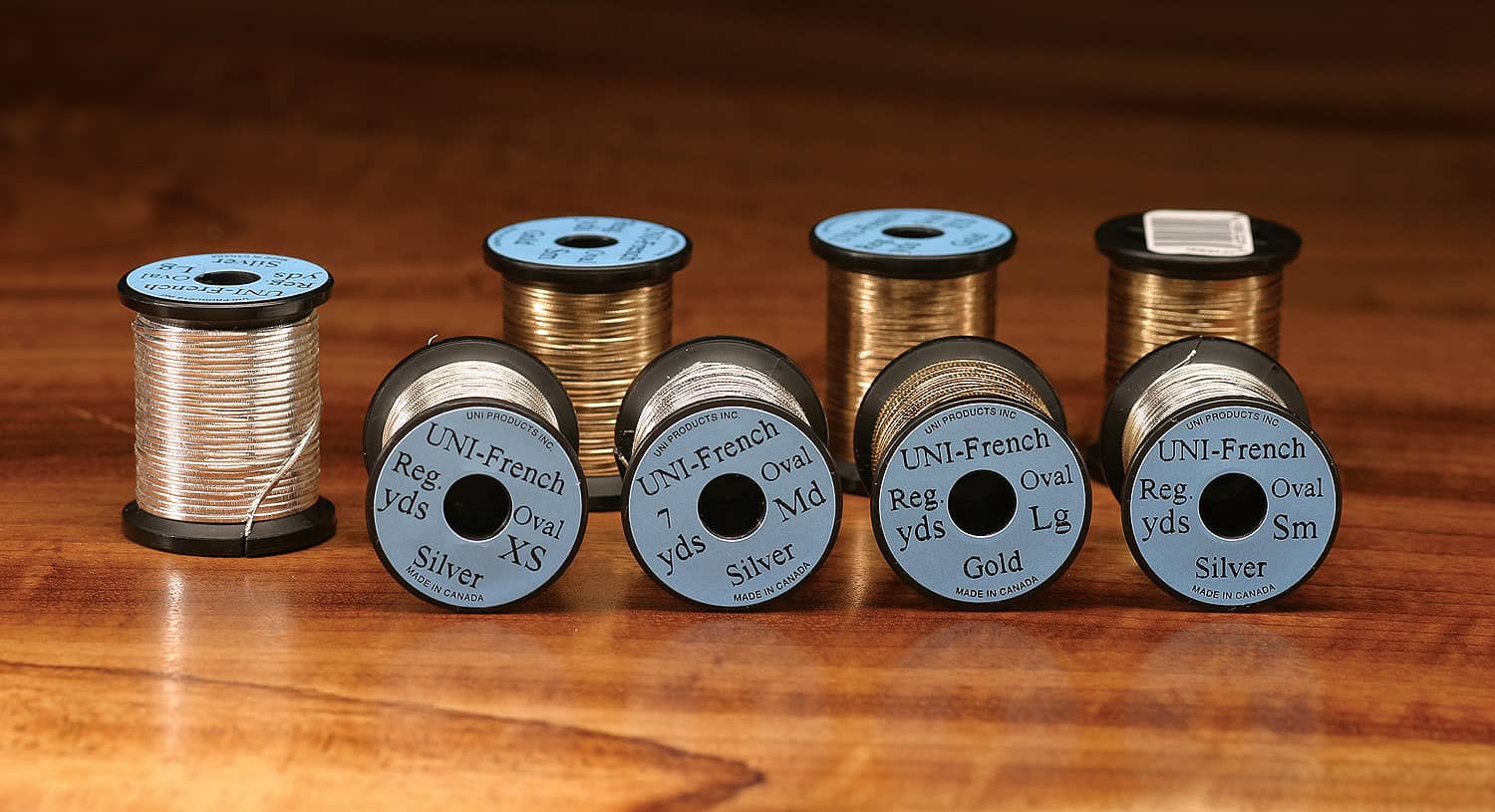 UNI French Oval Tinsel Galloup's Slide Inn Fly Tying