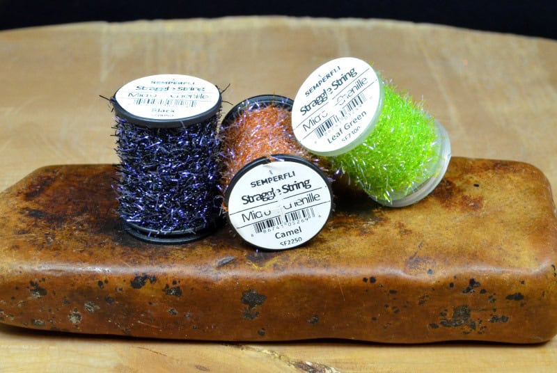SemperFli Straggle String Micro Chenille – Fly Tying Material For Body & Wings