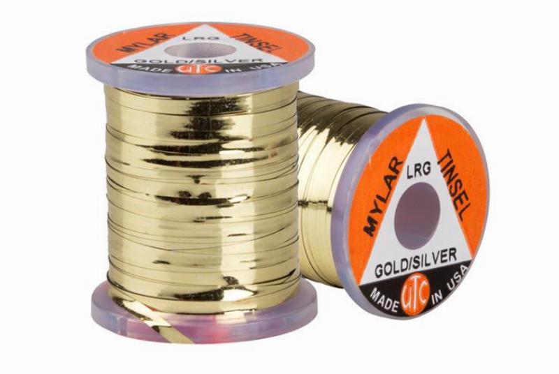 Uni Tinsel Flach Gold//Silber