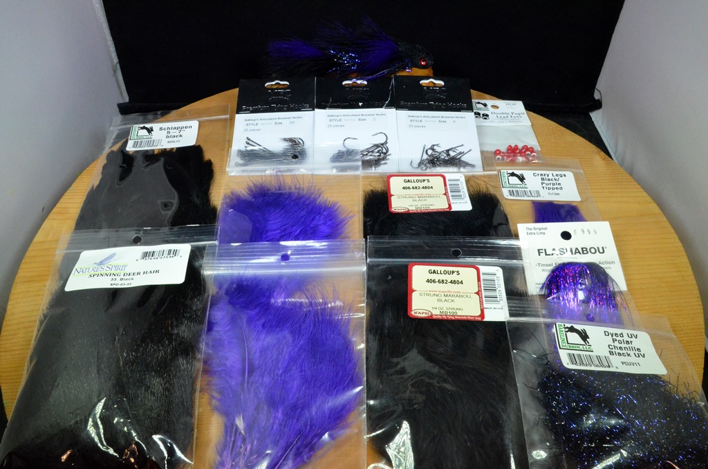 menage a dungeon tying kit black purple