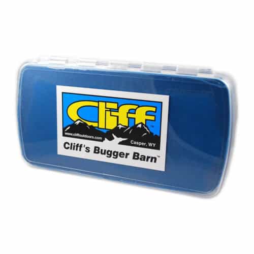 cliffs bugger barn for streamer fly storage