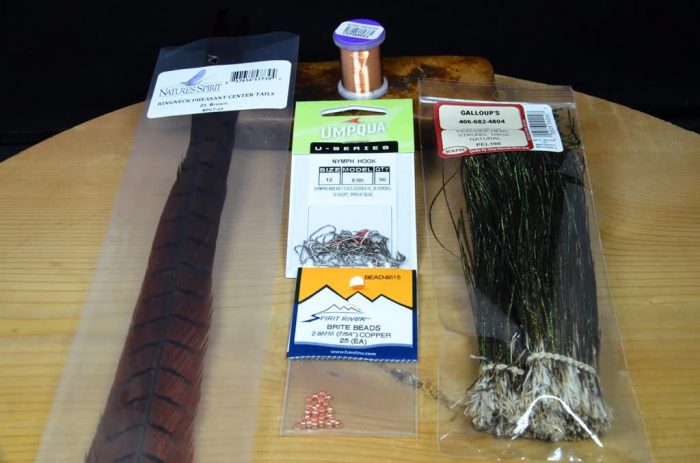 Beadhead Pheasant Tail Tying Kit