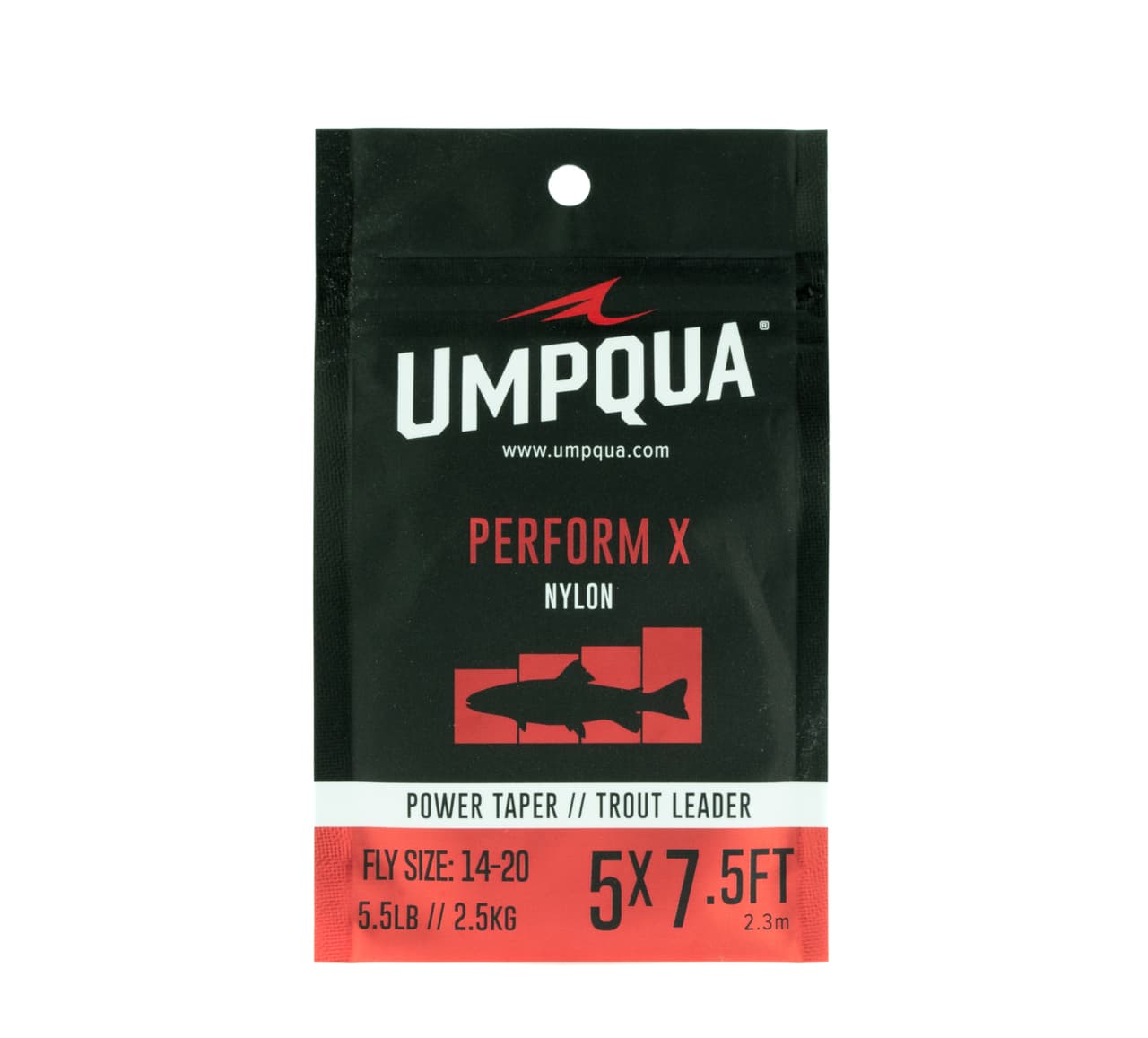 Umpqua Perform X Power Taper Leader - 2X, 9ft