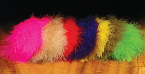 strung blood quill marabou