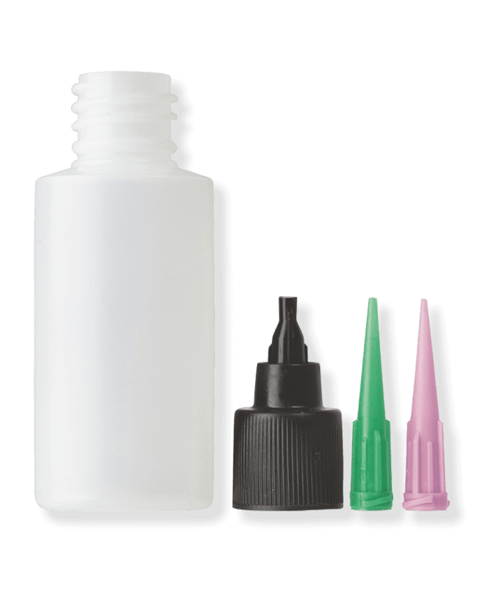 Loon Applicator Bottle, Cap & Needles