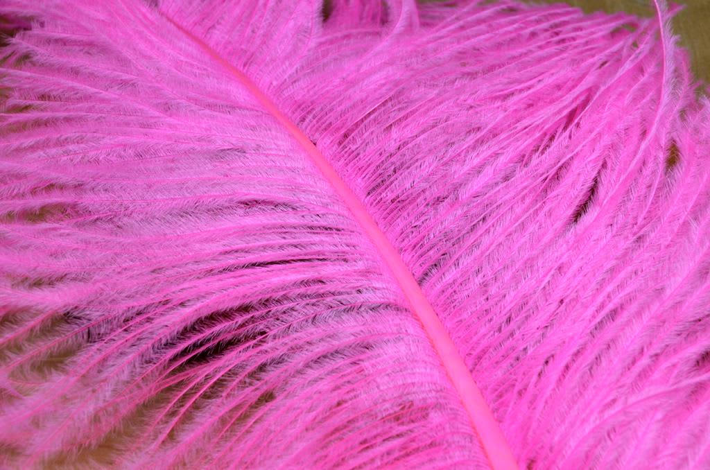 10 FLY FISHING PURPLE SOFT FLOSS 9-10" OSTRICH FEATHERS FIRST GRADE 22-25 CM 