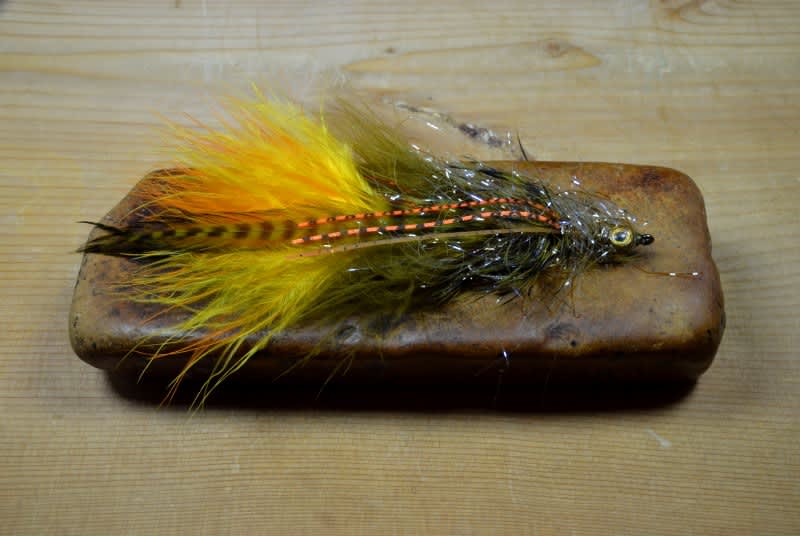 Fly Fish Tying Materials Kit for Kelly's Angler Fish