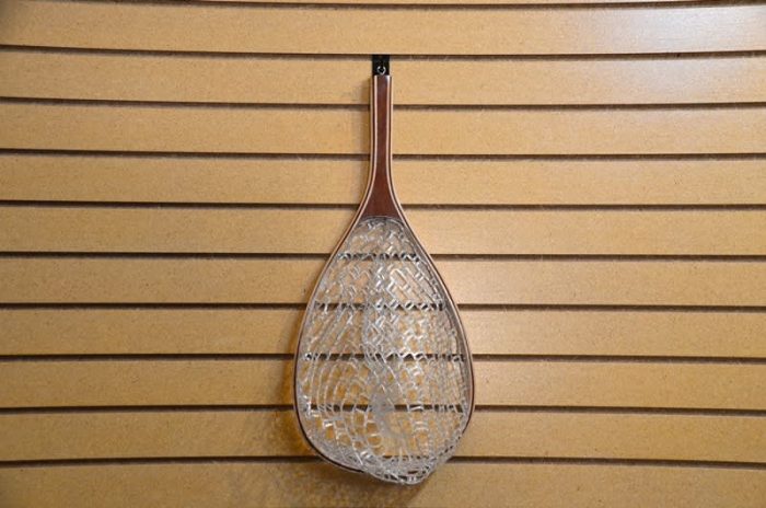 Wooden Handle Clear Rubber Hand Net