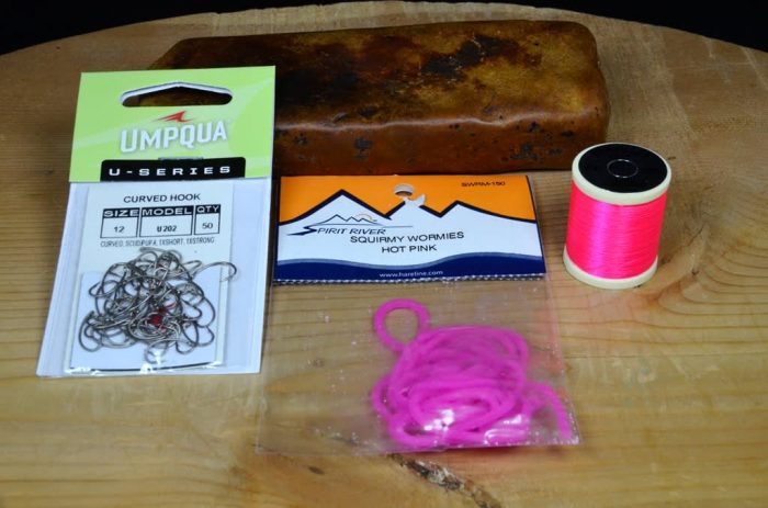 Squirmy Worm Tying Kit