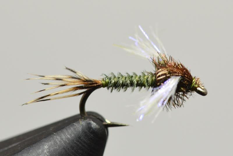 BWO COMP 320 Barbless 1X Long Nymph Fly Hooks – Blue Wing Olive