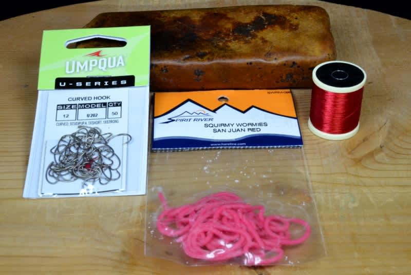 Squirmy Worm Tying Kit - Guided Fly Fishing Madison River