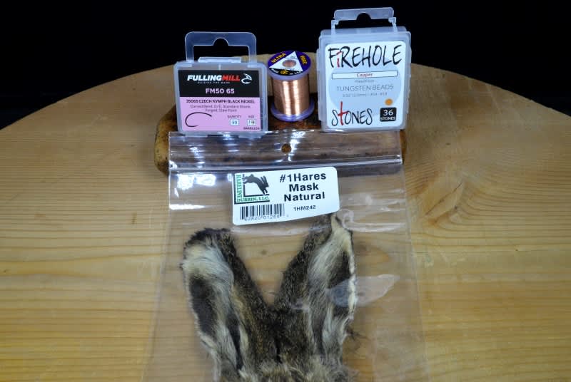 Hares Ear and Copper Tying Kit