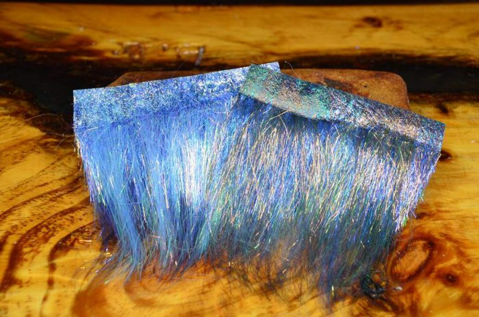 Ice Dub Minnow Back Shimmer Fringe