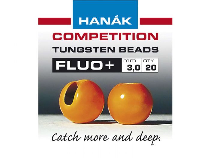 Hanak Competition Slotted Tungsten Beads – Round