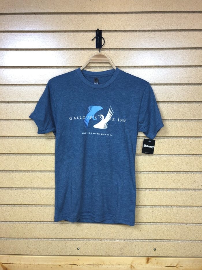 ouray tri blend ss tee indigo