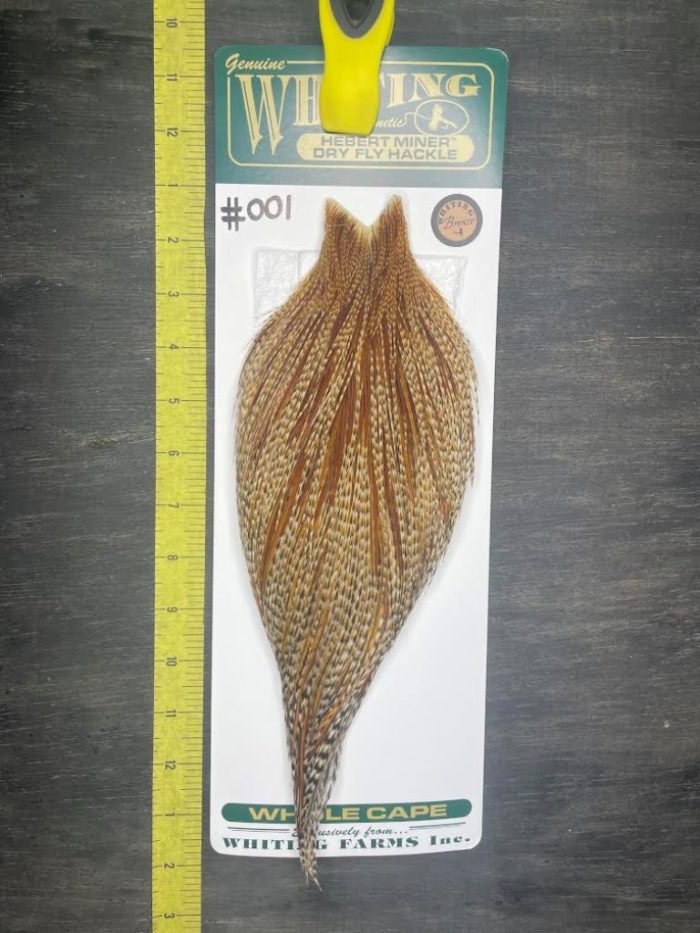 Whiting Hebert Miner Cape - Bronze Grade Hint of Cree #001