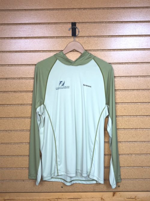 simms mens bugstopper solarflex hoody light green sage