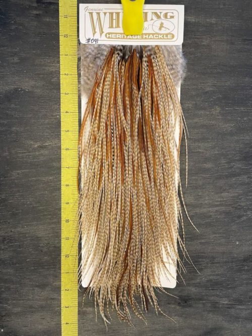 Whiting Heritage Saddle - Hint of Dun Cree #041