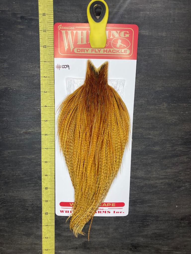 whiting mayfly series bmg dyed sulphur 009