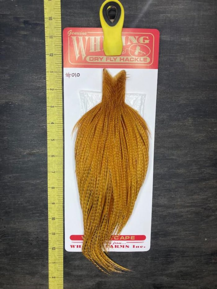 whiting mayfly series bmg dyed sulphur 010