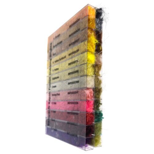 semperfli kapok dubbing dispenser for dry fly tying