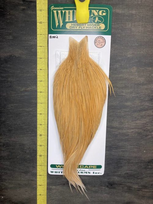 Whiting Hebert Miner Cape – Bronze Grade – Light Ginger #002