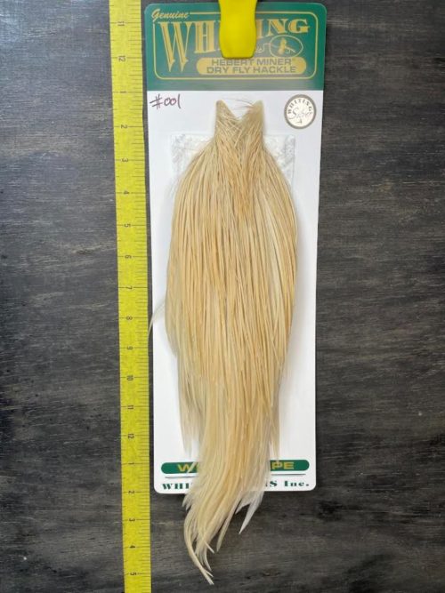 Whiting Hebert Miner Cape – Silver Grade – Light Ginger #001
