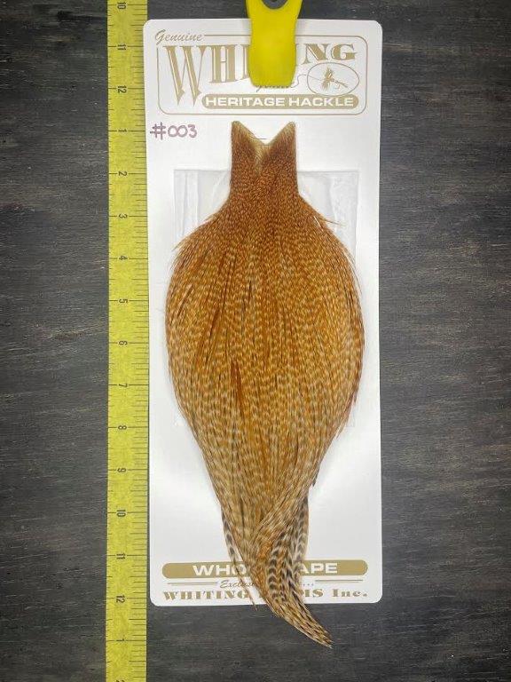 Whiting Heritage Cape - Dark Barred Ginger #003