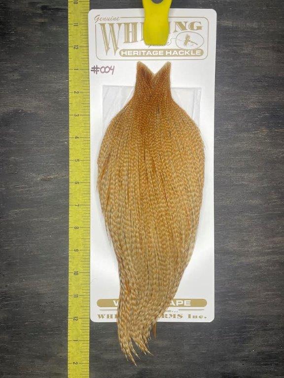 Whiting Heritage Cape - Dark Barred Ginger #004