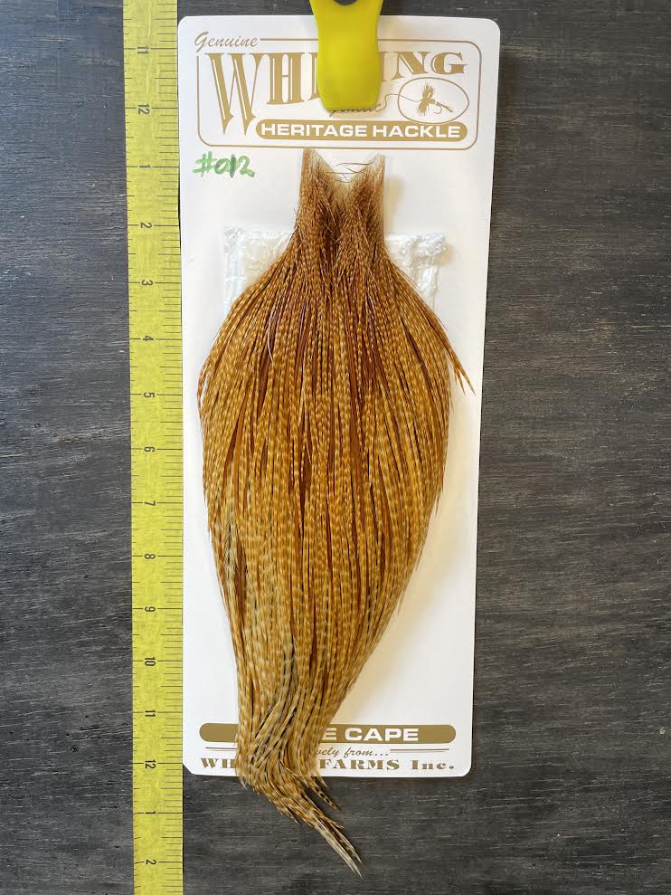 Whiting Heritage Cape - Dark Barred Ginger #012