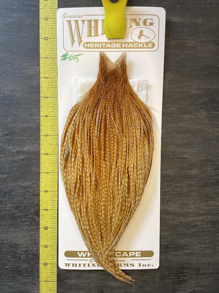 Whiting Heritage Cape - Dark Barred Ginger #015