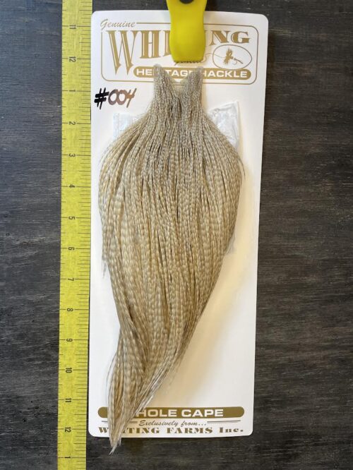 Whiting Heritage Cape - Light Dun Grizzly #004