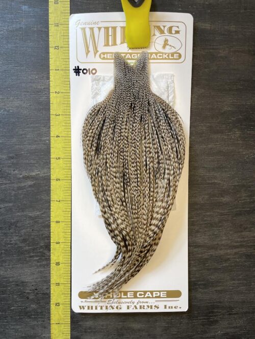Whiting Heritage Cape - Medium Dun Grizzly #010