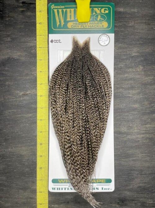 Whiting Hebert Miner Cape – Silver Grade – Grizzly Variant #002