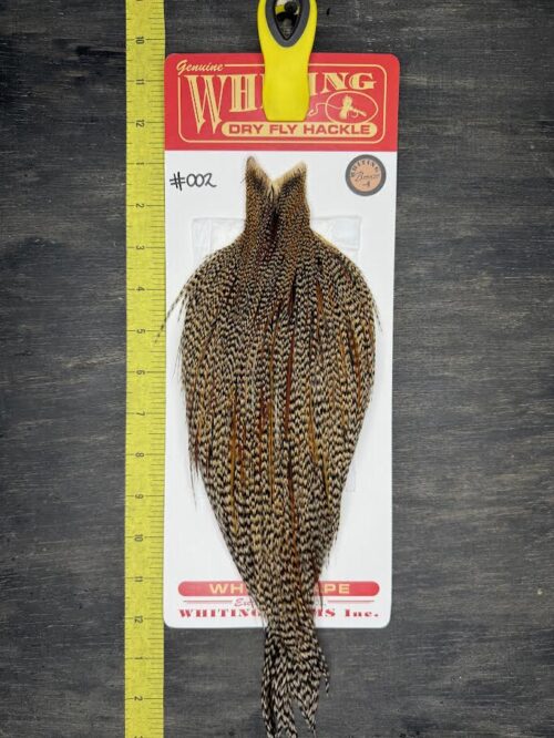Whiting Dry Fly Cape - Bronze Grade - Cree #002