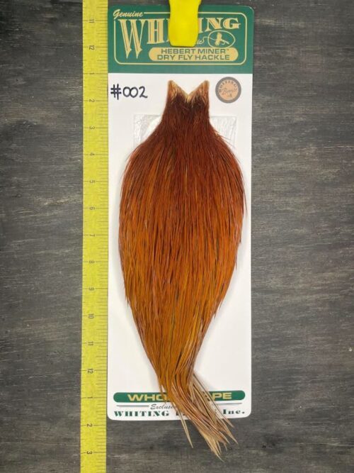 Whiting Hebert Miner Cape – Bronze Grade – Medium Brown #002