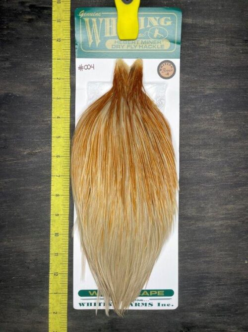 Whiting Hebert Miner Cape – Bronze Grade – Honey Dun #004