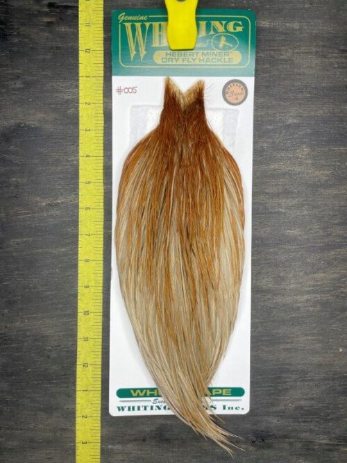 Whiting Hebert Miner Cape – Bronze Grade – Honey Dun #005