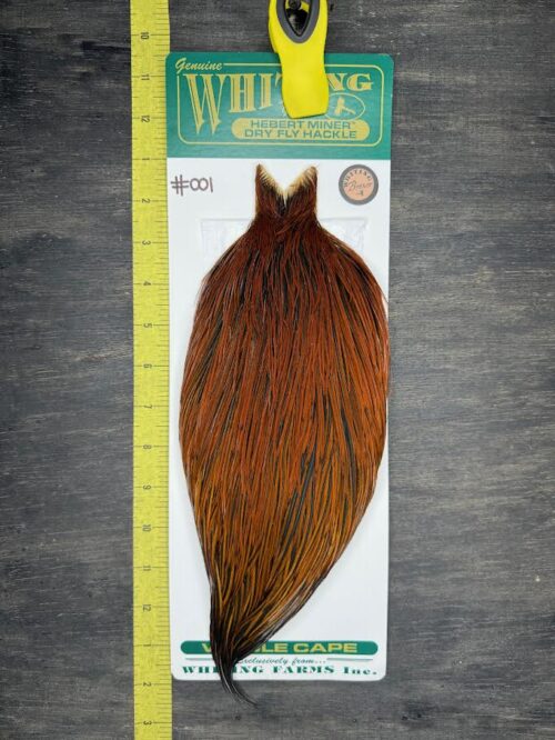 Whiting Hebert Miner Cape – Bronze Grade – Medium Brown #001