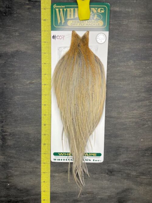 Whiting Hebert Miner Cape – Silver Grade – Light Ginger Dun #007