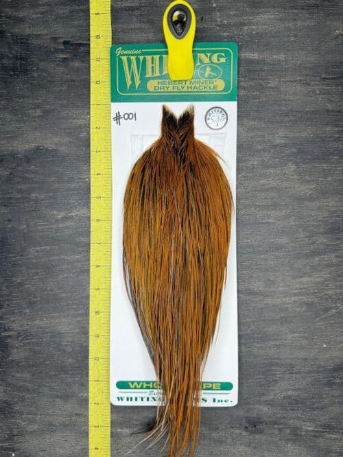 Whiting Hebert Miner Cape – Silver Grade – Rusty Dun #001