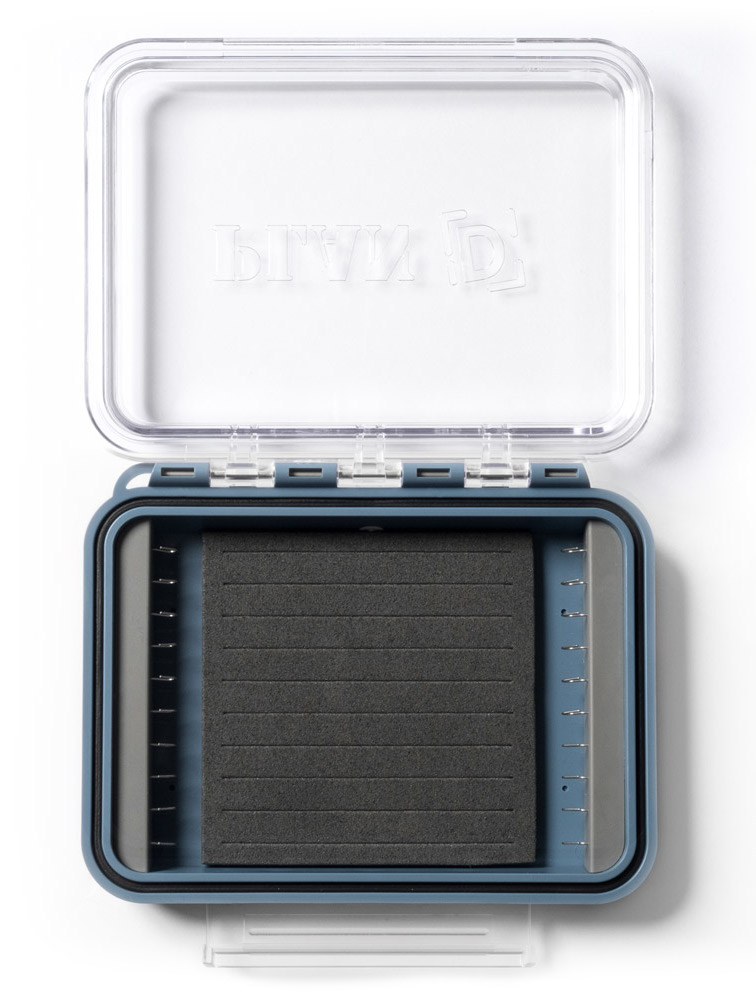 Plan D Fly Box Pocket Clear Lid Articulated Plus Galloup's