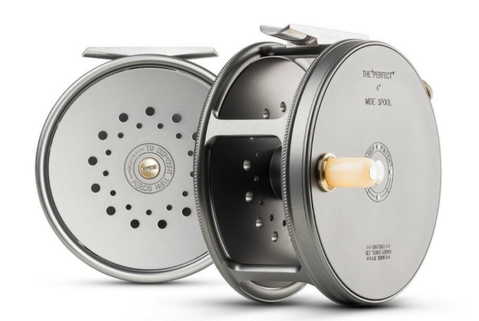 hardy wide spool perfect fly reel