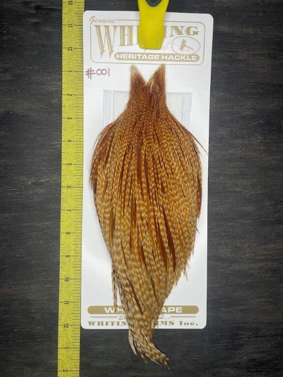 Whiting Heritage Cape - Dark Barred Ginger #001