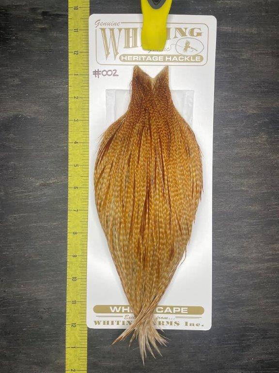 Whiting Heritage Cape - Dark Barred Ginger #002