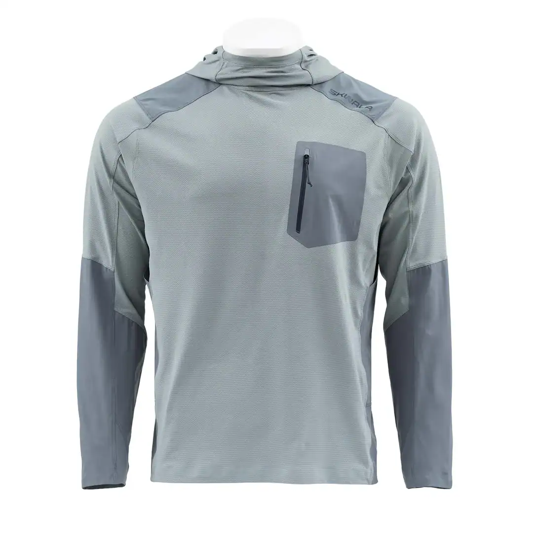 Skwala Sol Tactical Hoodie Slate for fishing.